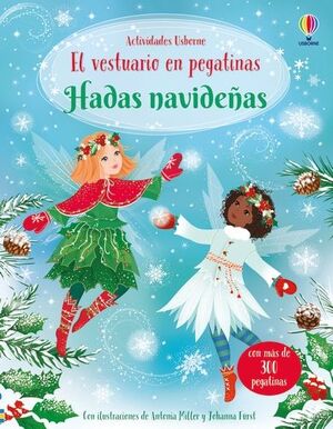 EL VESTUARIO EN PEGATINAS. HADAS NAVIDEÑAS